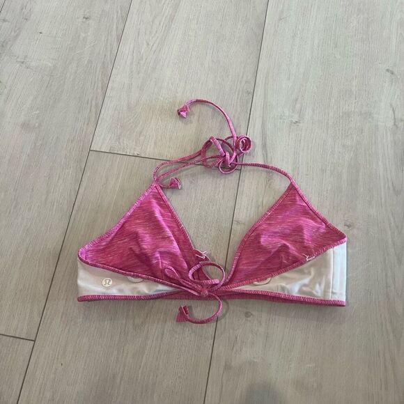 lululemon pink reversible bikini top size 4 - Picture 6 of 7